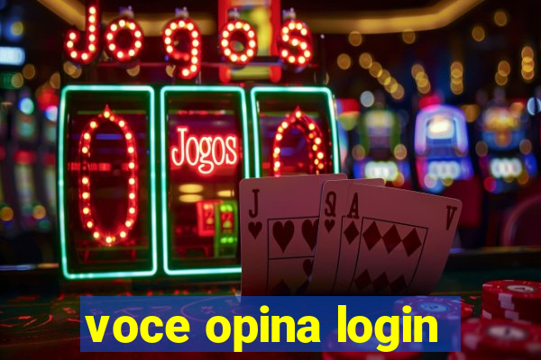 voce opina login